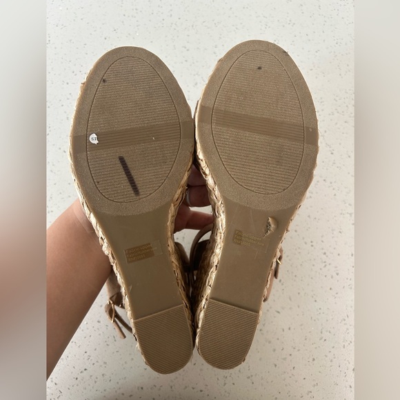 BP Nordstrom Ginny Espadrille Ankle Strap Wedge Sandal - Picture 7 of 9